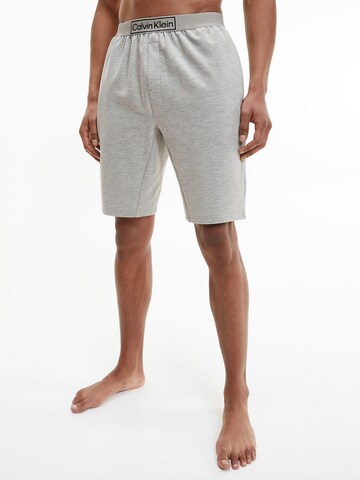 Calvin Klein Underwear - Calças de pijama em cinzento: frente