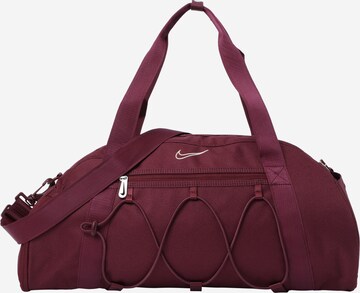 NIKE Sports Bag 'One Club' in Red: front