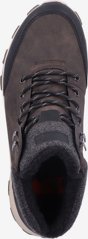 Rieker Lace-Up Boots in Brown