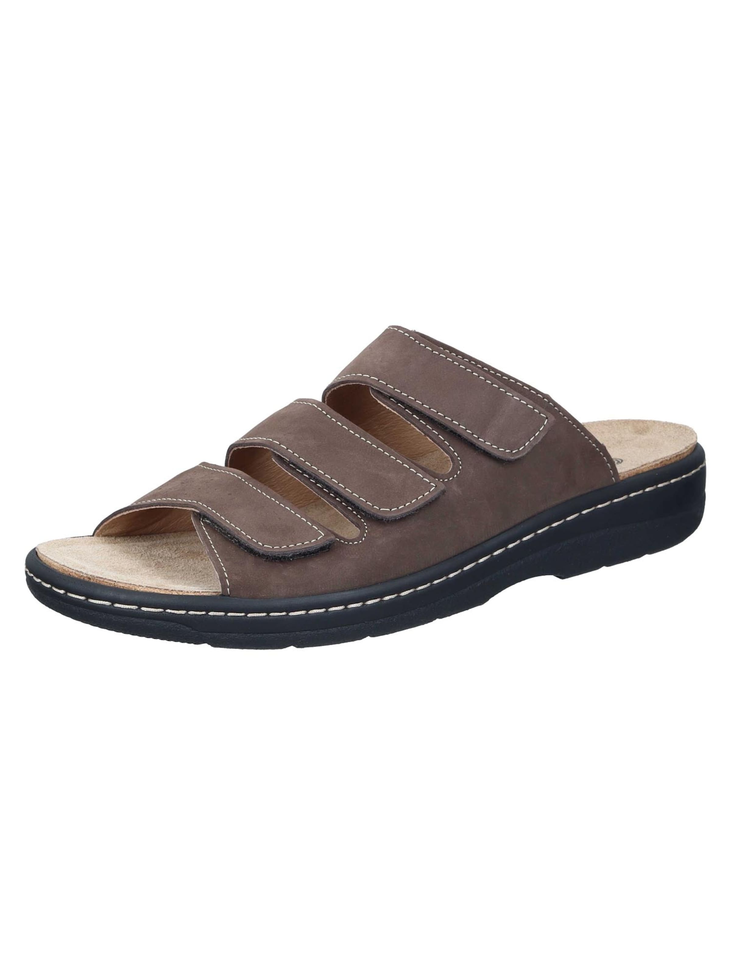 DR. BRINKMANN Mules 'Chelva' in Brown