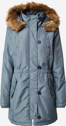 ABOUT YOU Between-seasons parka 'Fanny' in Blue: front