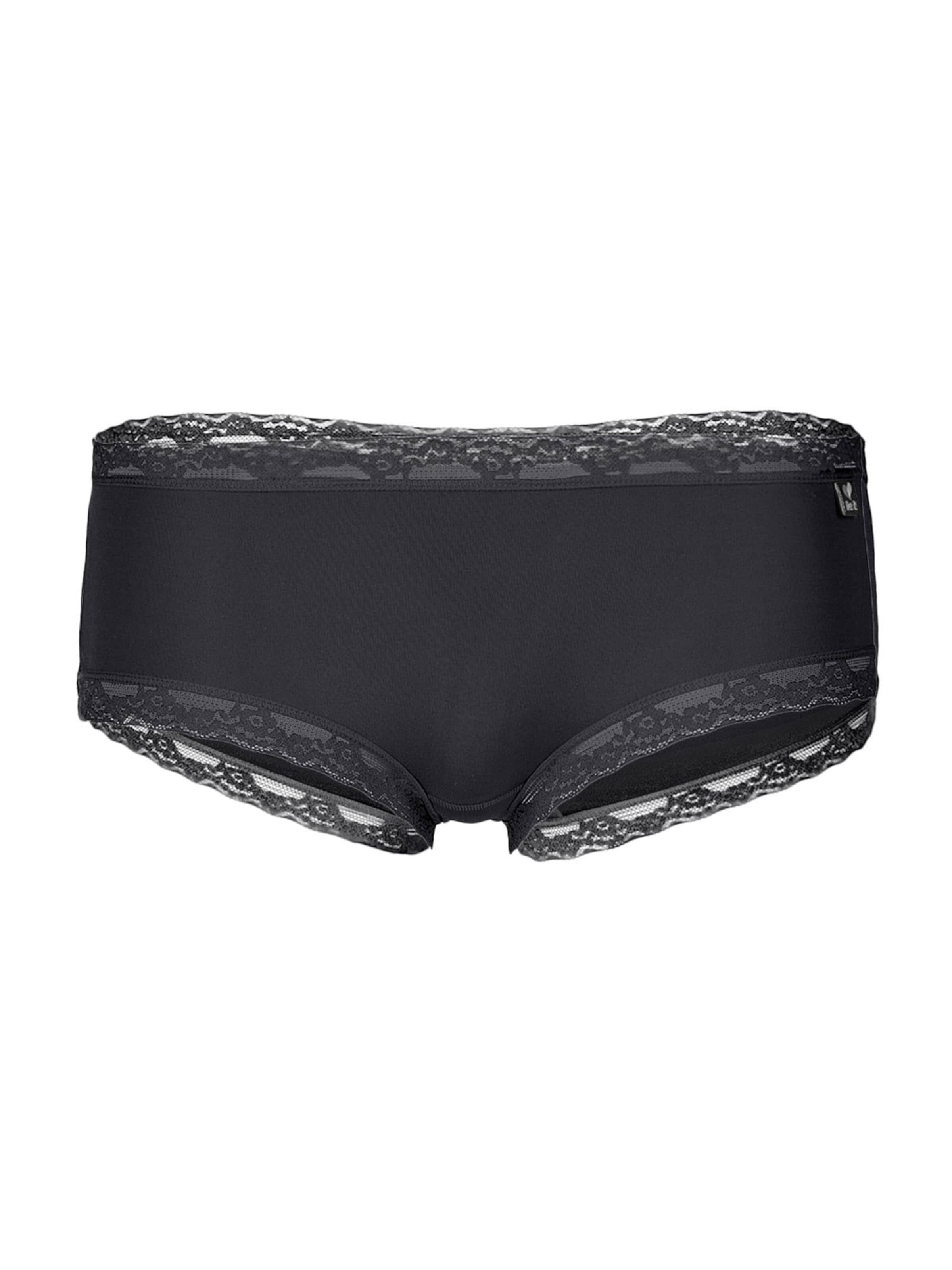 like it! Panty 'Olivia'‌‌‌‌ in Schwarz: Vorderseite