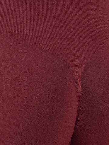 Coupe slim Leggings Smilodox en rouge