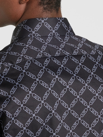 Michael Kors Regular fit Button Up Shirt 'EMPIRE' in Black