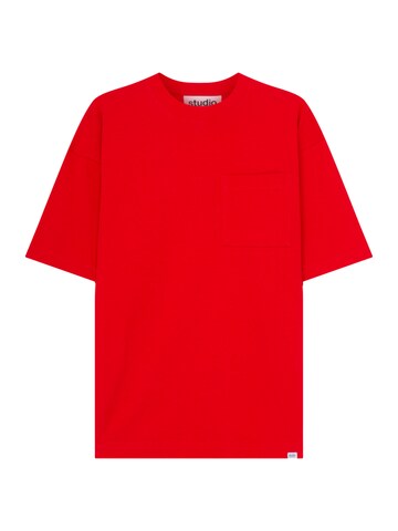 Studio Seidensticker Shirt in Rood: voorkant