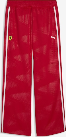 Pantalon de sport 'Scuderia Ferrari T7' PUMA en rouge : devant