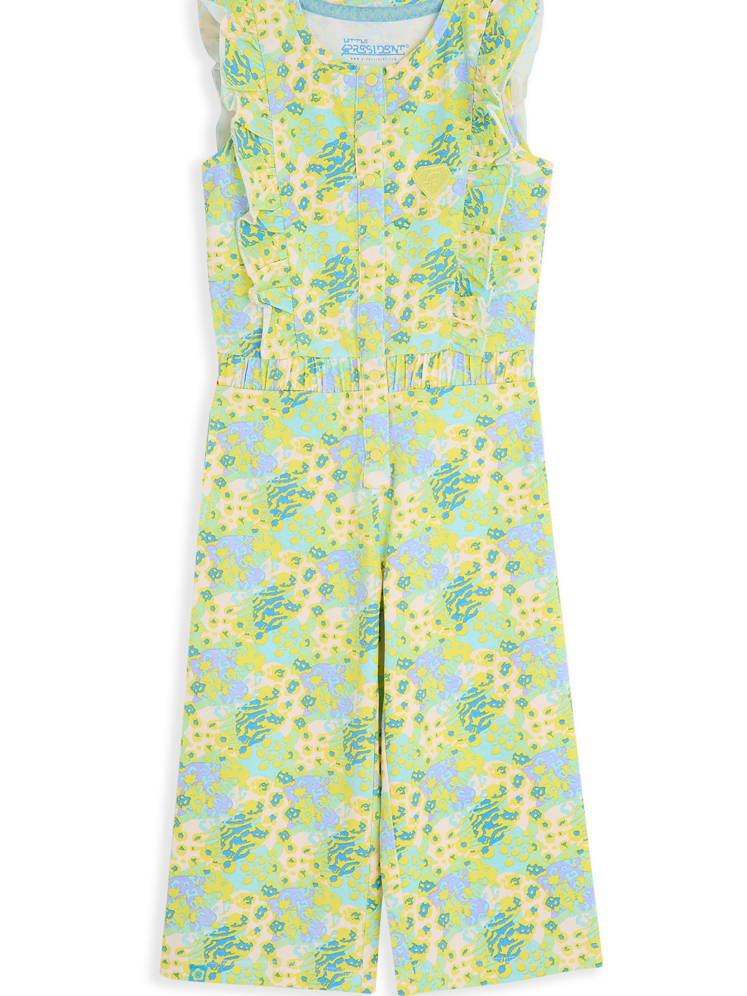 4PRESIDENT Dungarees 'Natalee' in Green: front