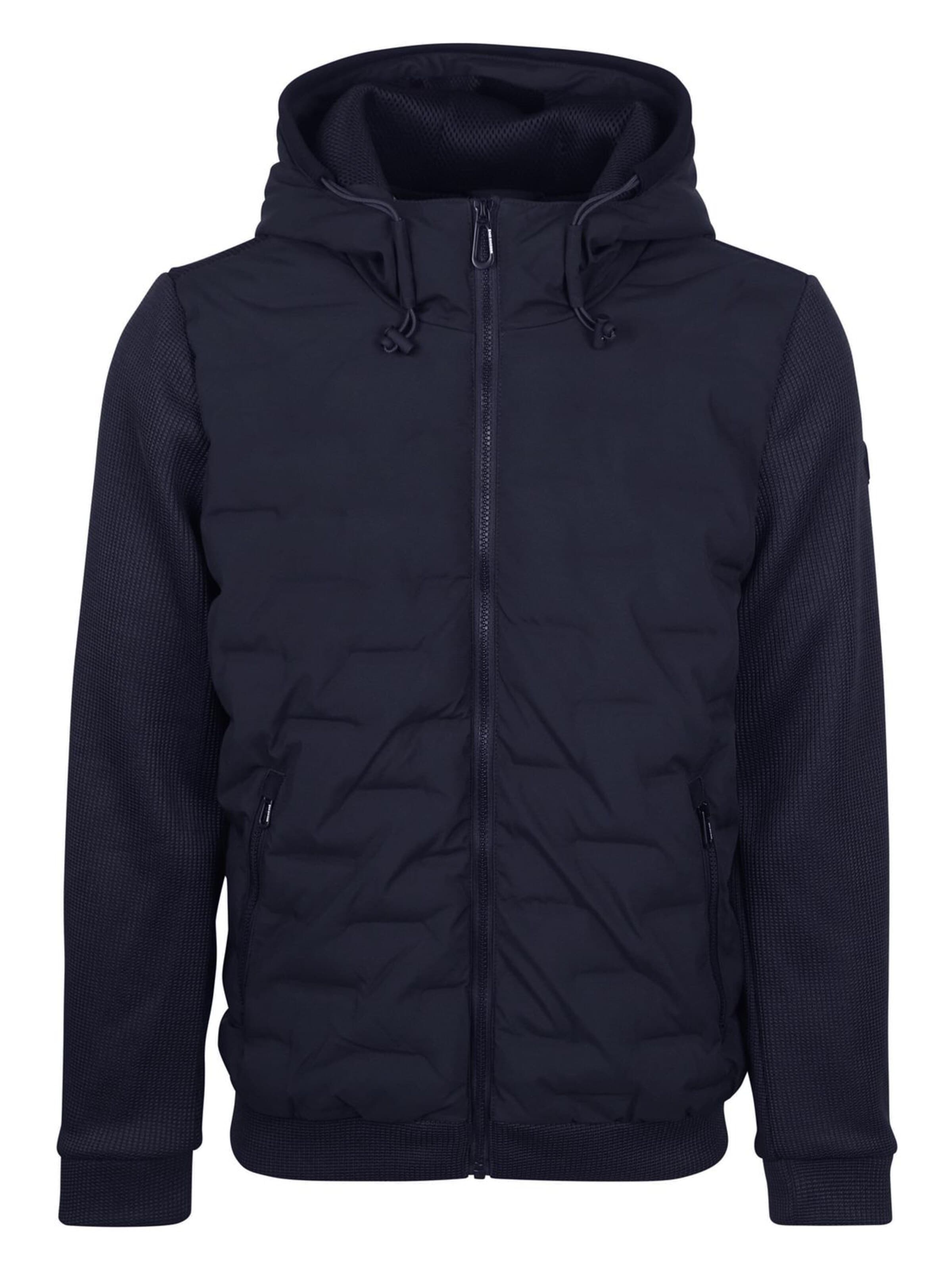 No Excess Winterjas in Blauw: voorkant