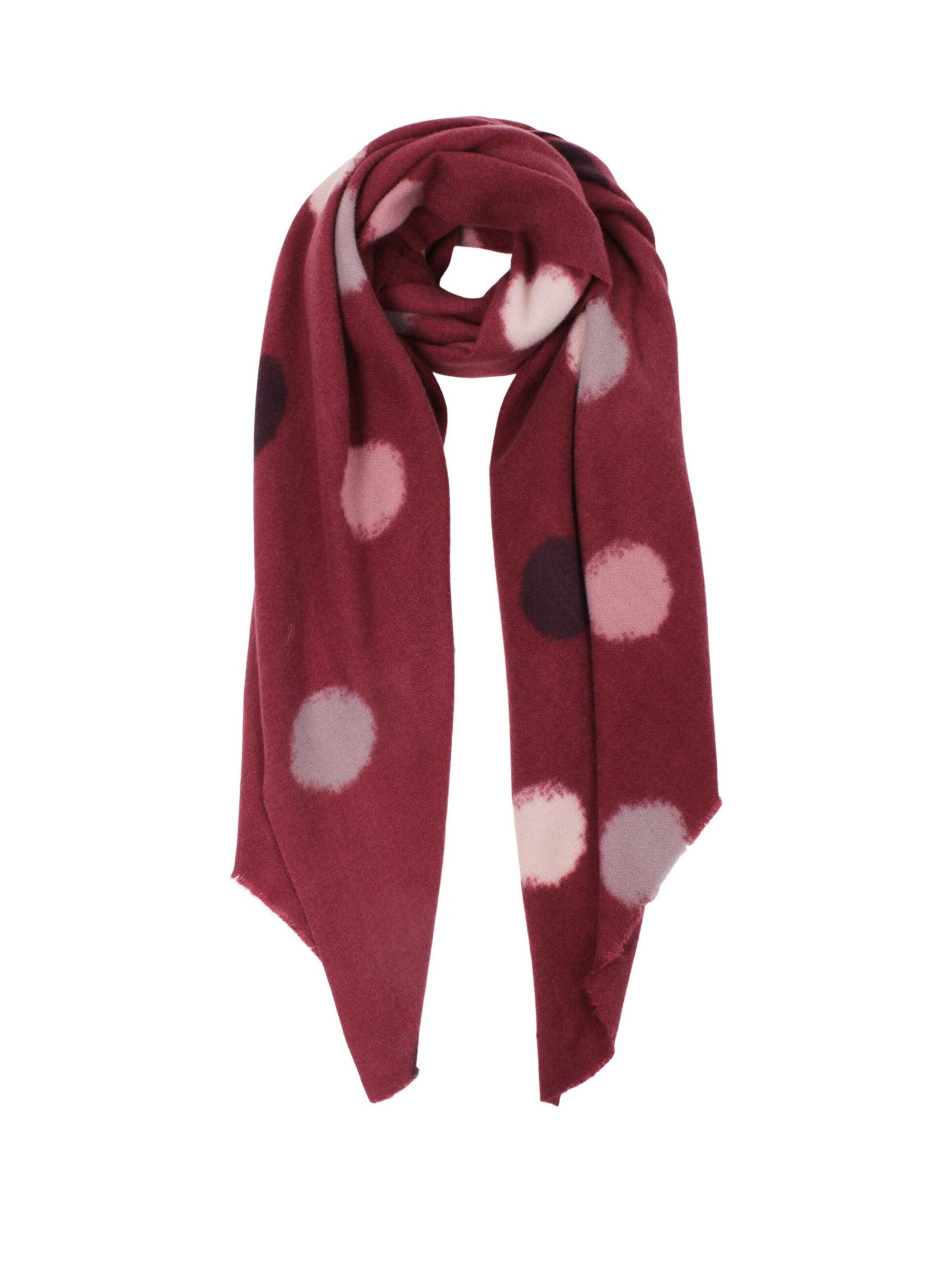 SAMAYA Scarf 'Cleron' in Red: front