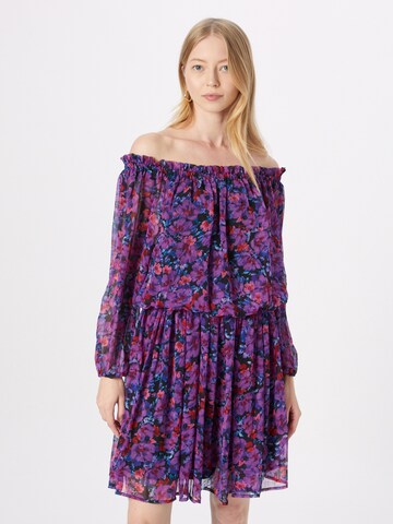 Robe VILA en violet : devant