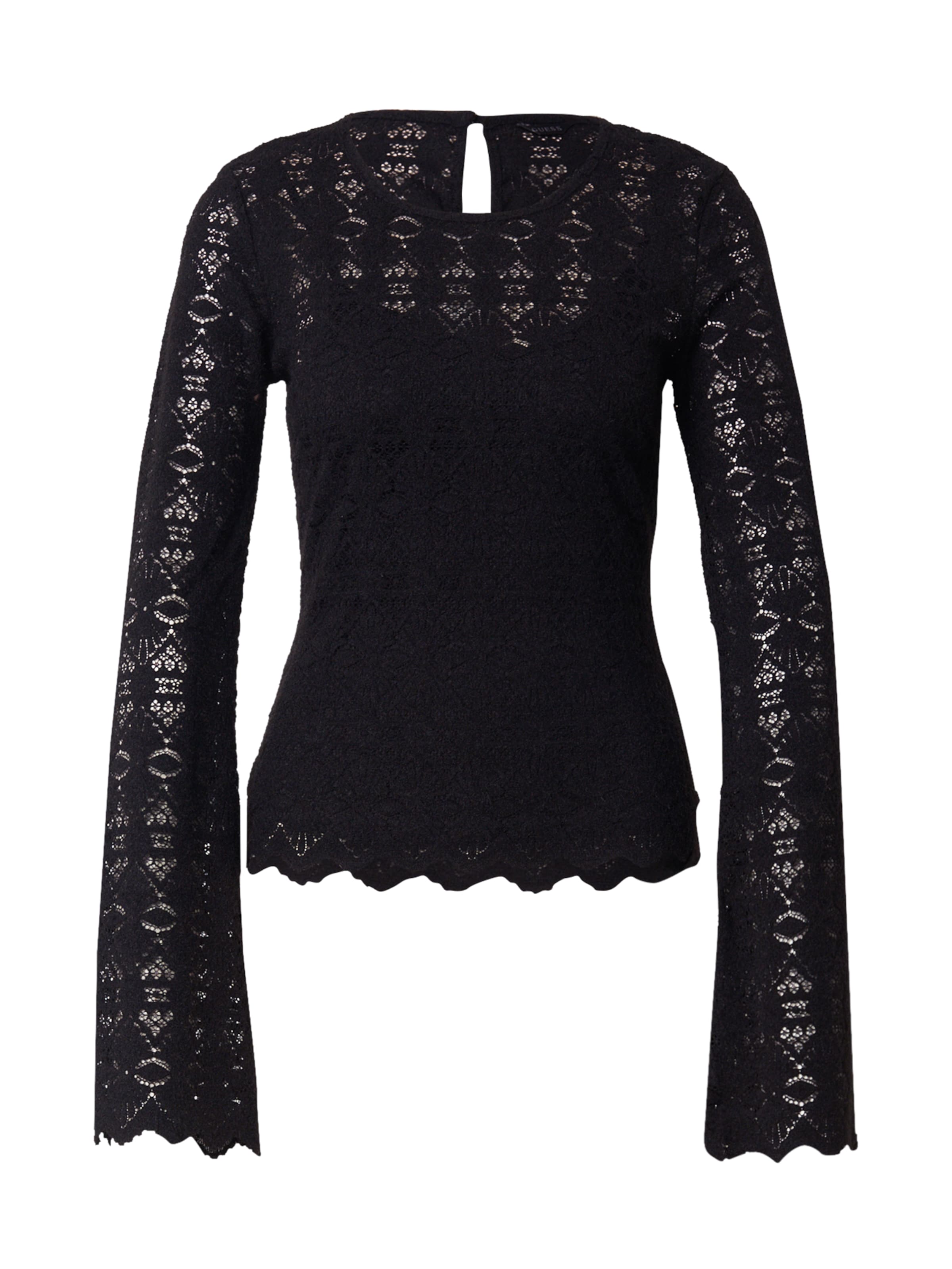 GUESS - Camisa 'BRIDGETTE' em preto: frente