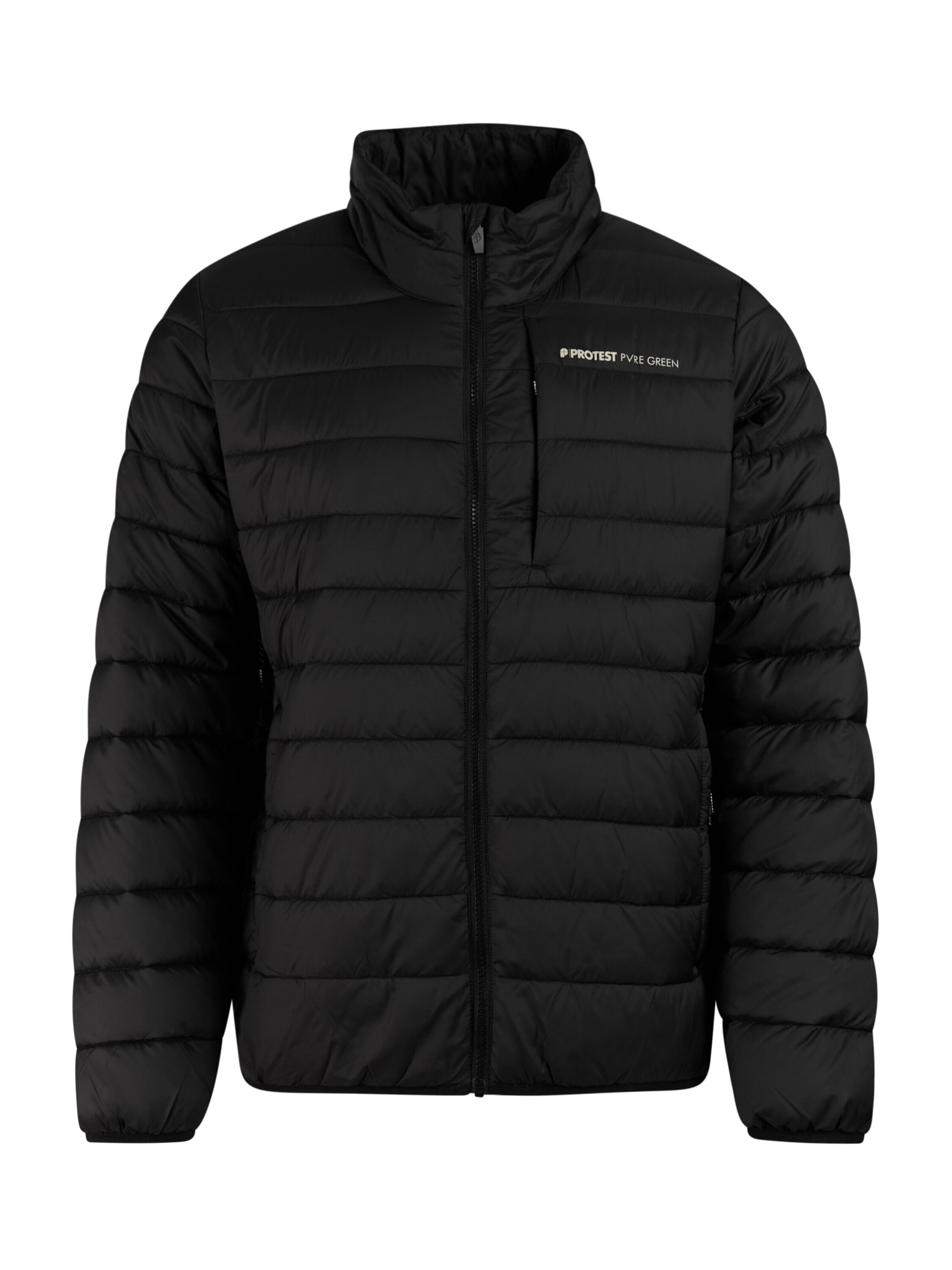 PROTEST Winterjacke 'PRTToken'‌‌‌ in Schwarz: Vorderseite