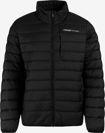 PROTEST Winterjacke 'PRTToken' in Schwarz: Vorderseite