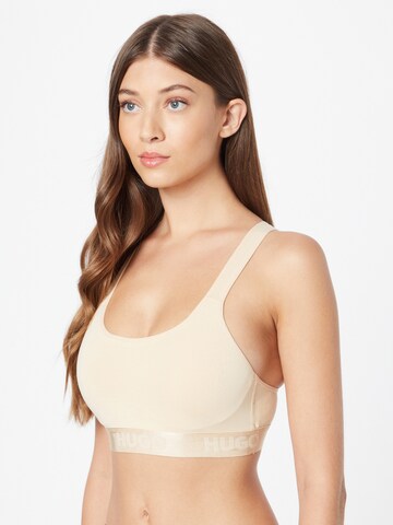 Bustier Soutien-gorge HUGO en beige : devant