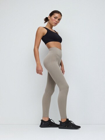 No Matter What Skinny Legíny – béžová