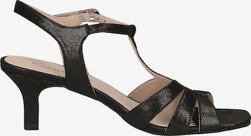 CAPRICE Sandalen met riem in Zwart