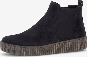 GABOR Chelsea Boots in Blue: front