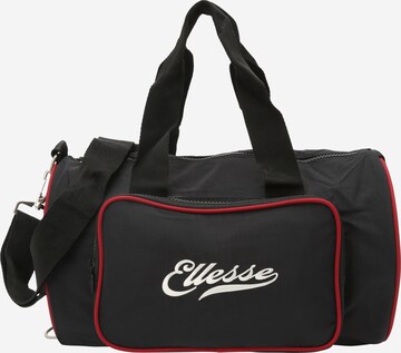 Borsa da viaggio 'Avalon' di ELLESSE in nero: frontale