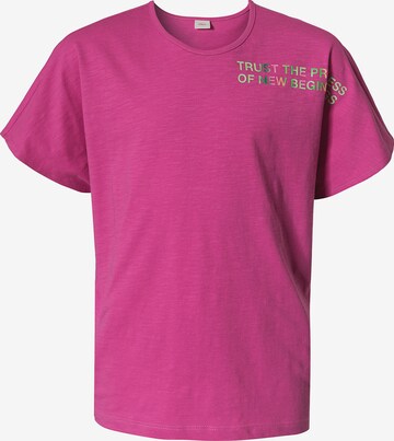 T-Shirt s.Oliver en rose : devant