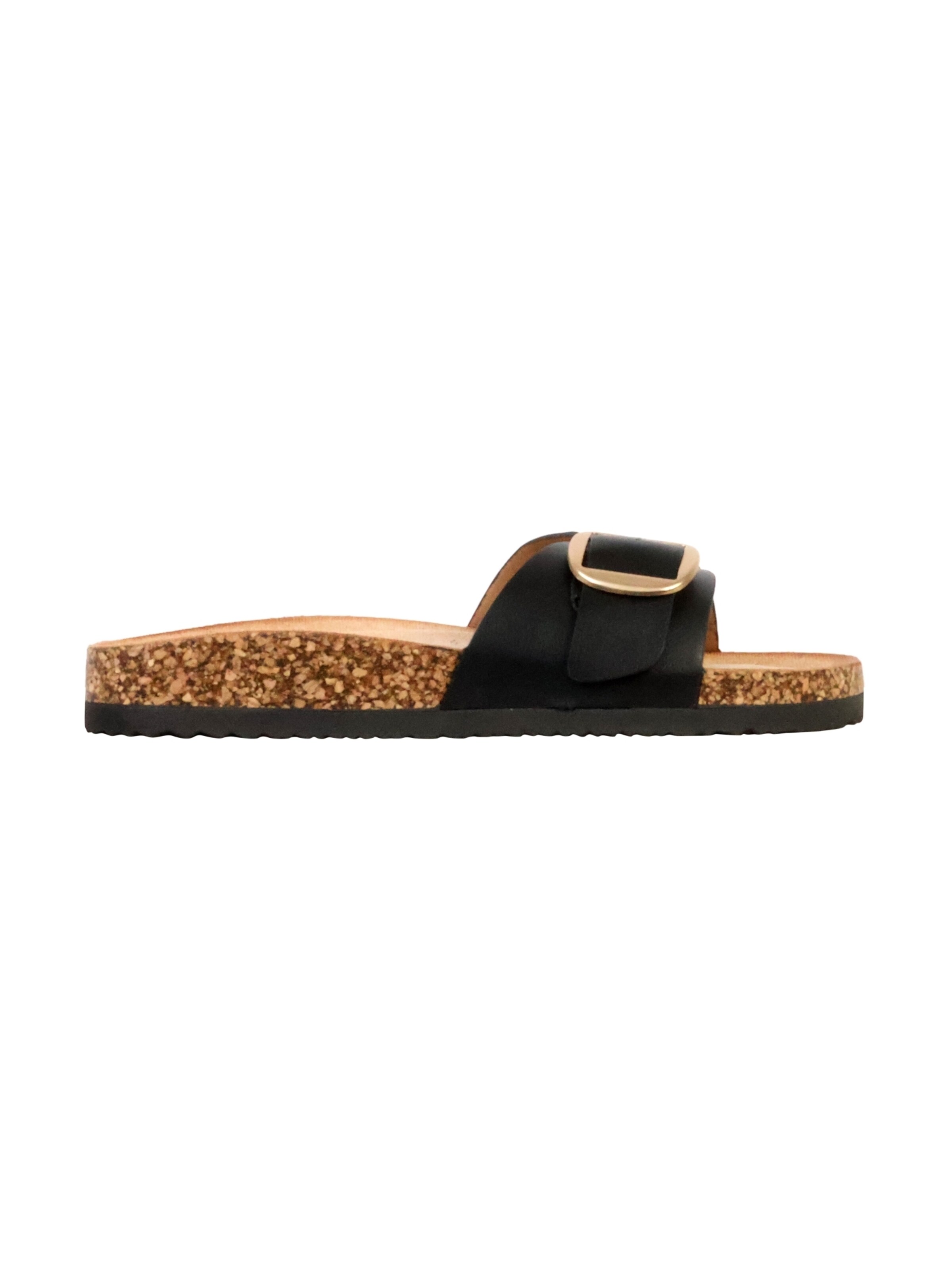 POTI PATI - Zapatos abiertos 'Supermodische Pantoletten zum Hineinschlüpfen' en negro