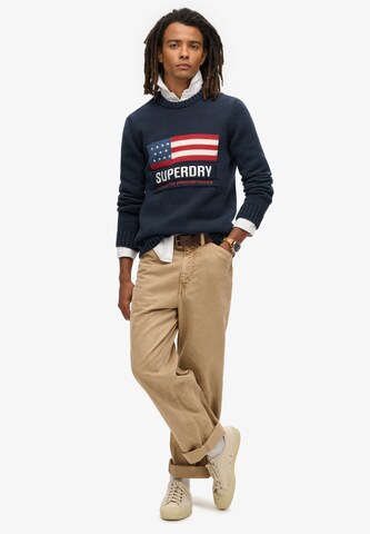 Superdry Trui in Blauw