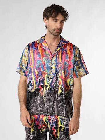 Carlo Colucci Regular fit Button Up Shirt in Mixed colors: front