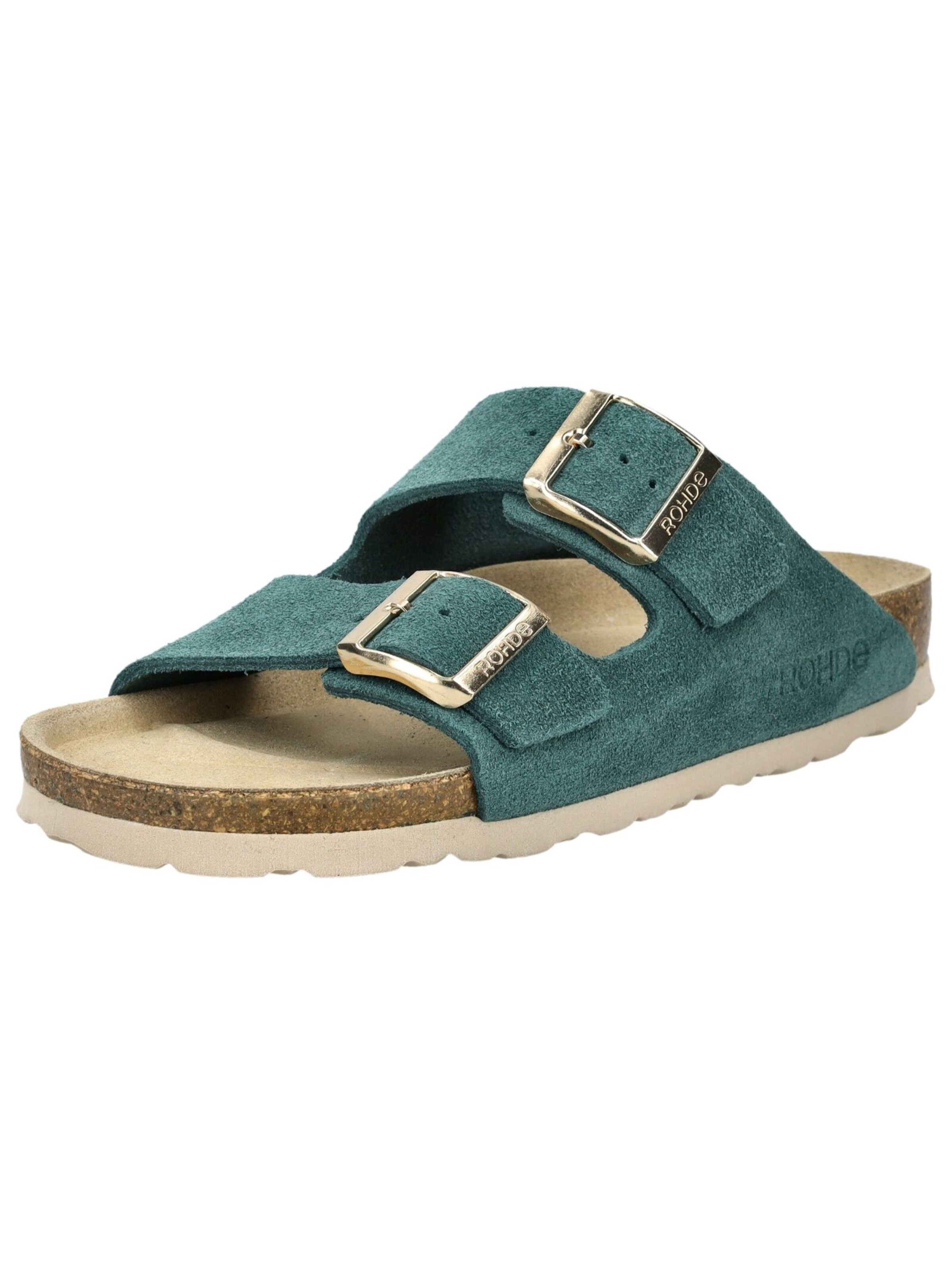 ROHDE Slippers in Blue: front