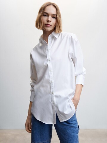 MANGO Blouse 'Justi' in White: front
