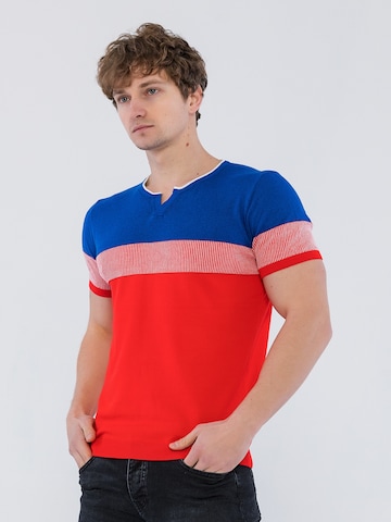 T-Shirt 'Jaydin' Felix Hardy en bleu