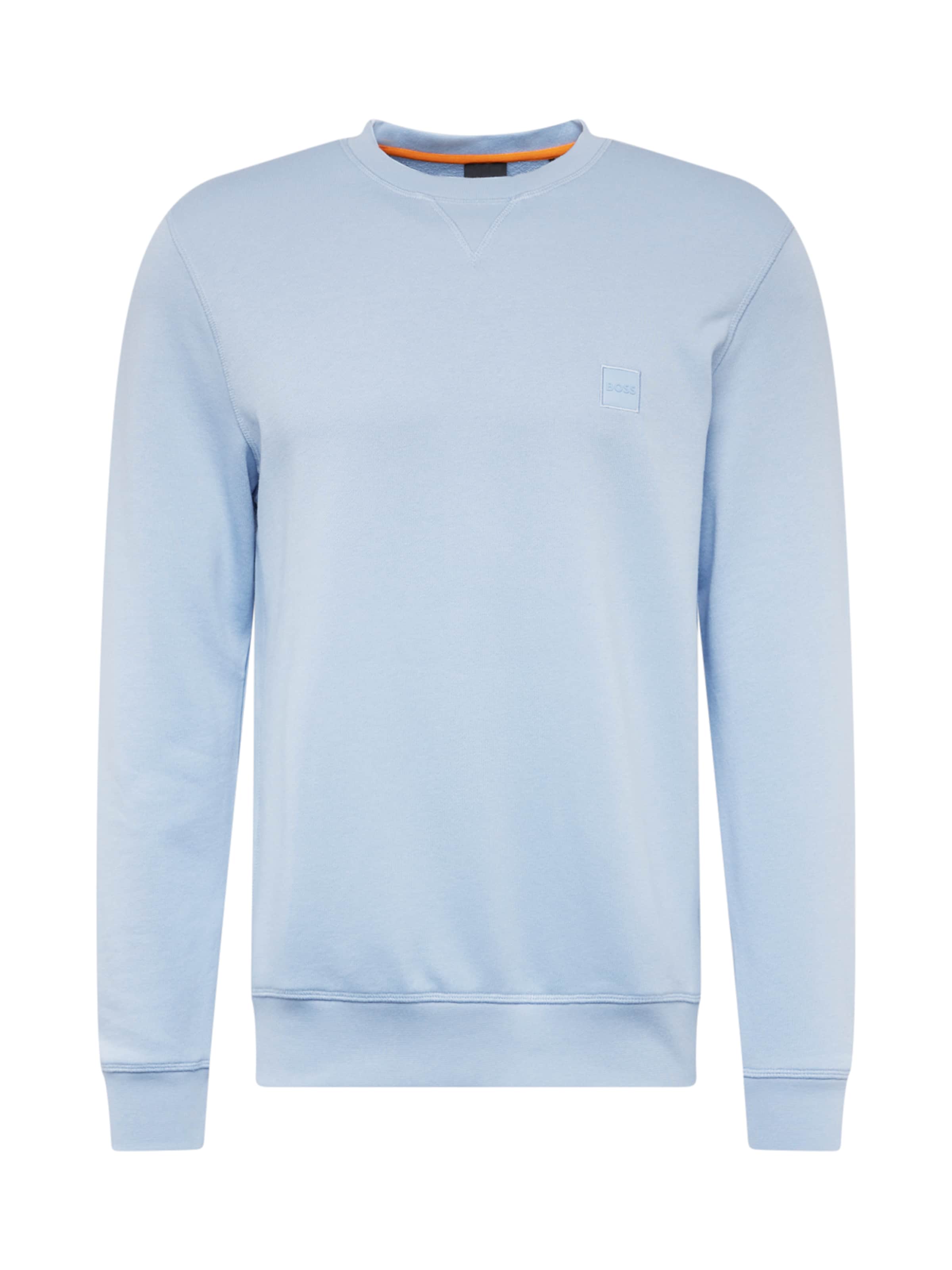 BOSS Sweatshirt 'WESTART' in Blue: front