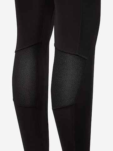 Reebok Skinny Sporthose in Schwarz