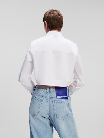 KARL LAGERFELD JEANS Блуза в бяло