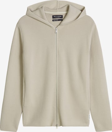 Vestes en maille Marc O'Polo en beige : devant