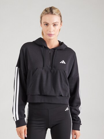 ADIDAS SPORTSWEAR Спортивный свитшот 'Essentials' в Черный: спереди