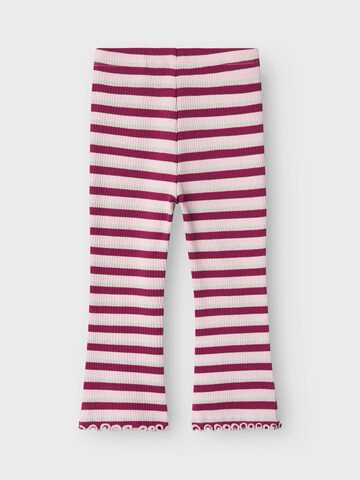 NAME IT Bootcut Hlače 'NMFBALISA' | vijolična barva