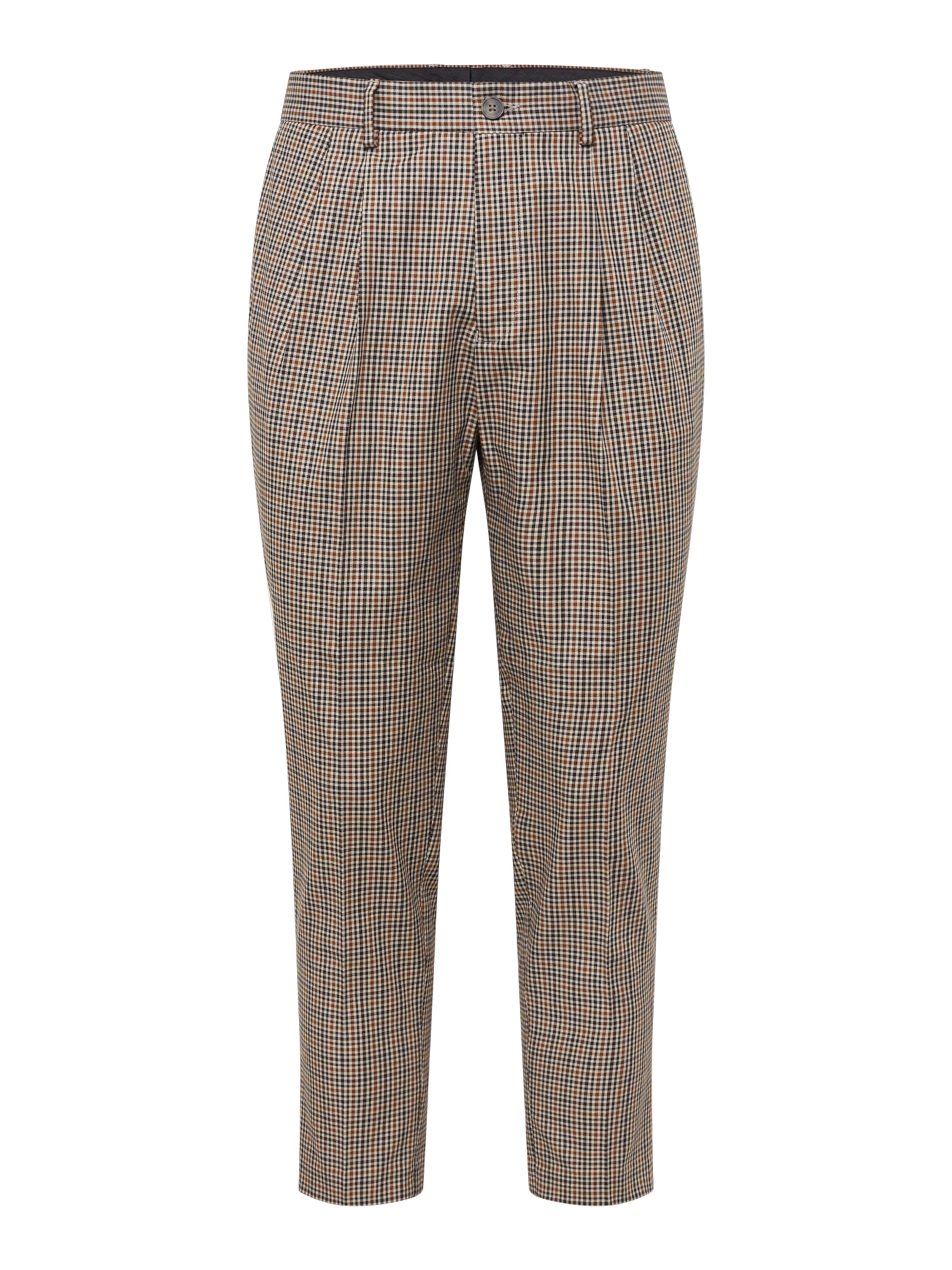 BURTON MENSWEAR LONDON Tapered Hose in Braun: Vorderseite