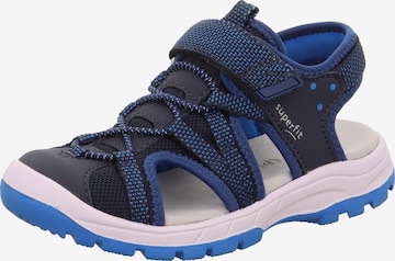 SUPERFIT Open schoenen 'TORNADO' in Blauw: voorkant