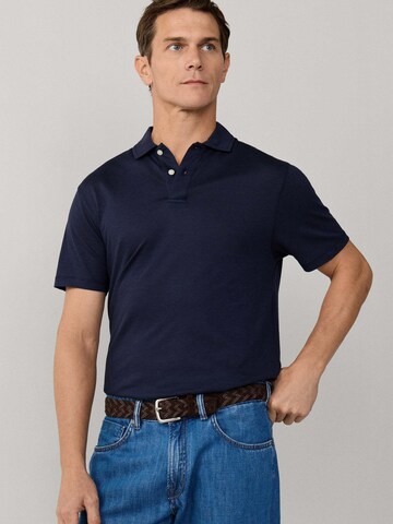 T-Shirt 'PIQUE' Hackett London en bleu