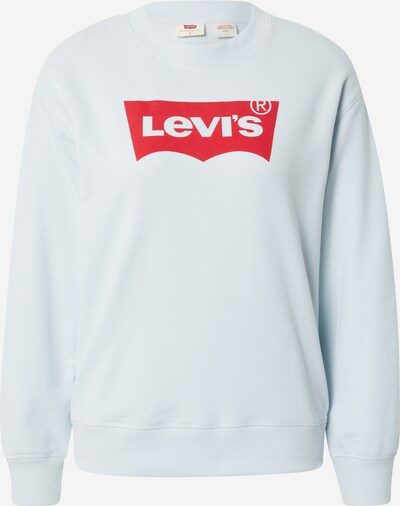 LEVI'S ® Μπλού�ζα φούτερ σε ασημόγκριζο / κόκκινο, Άποψη προϊόντος
