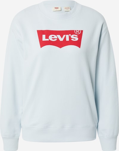 LEVI'S ® Sweatshirt in silbergrau / rot, Produktansicht