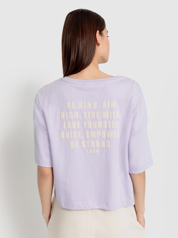 LSCN by LASCANA Oversize t-shirt i lila