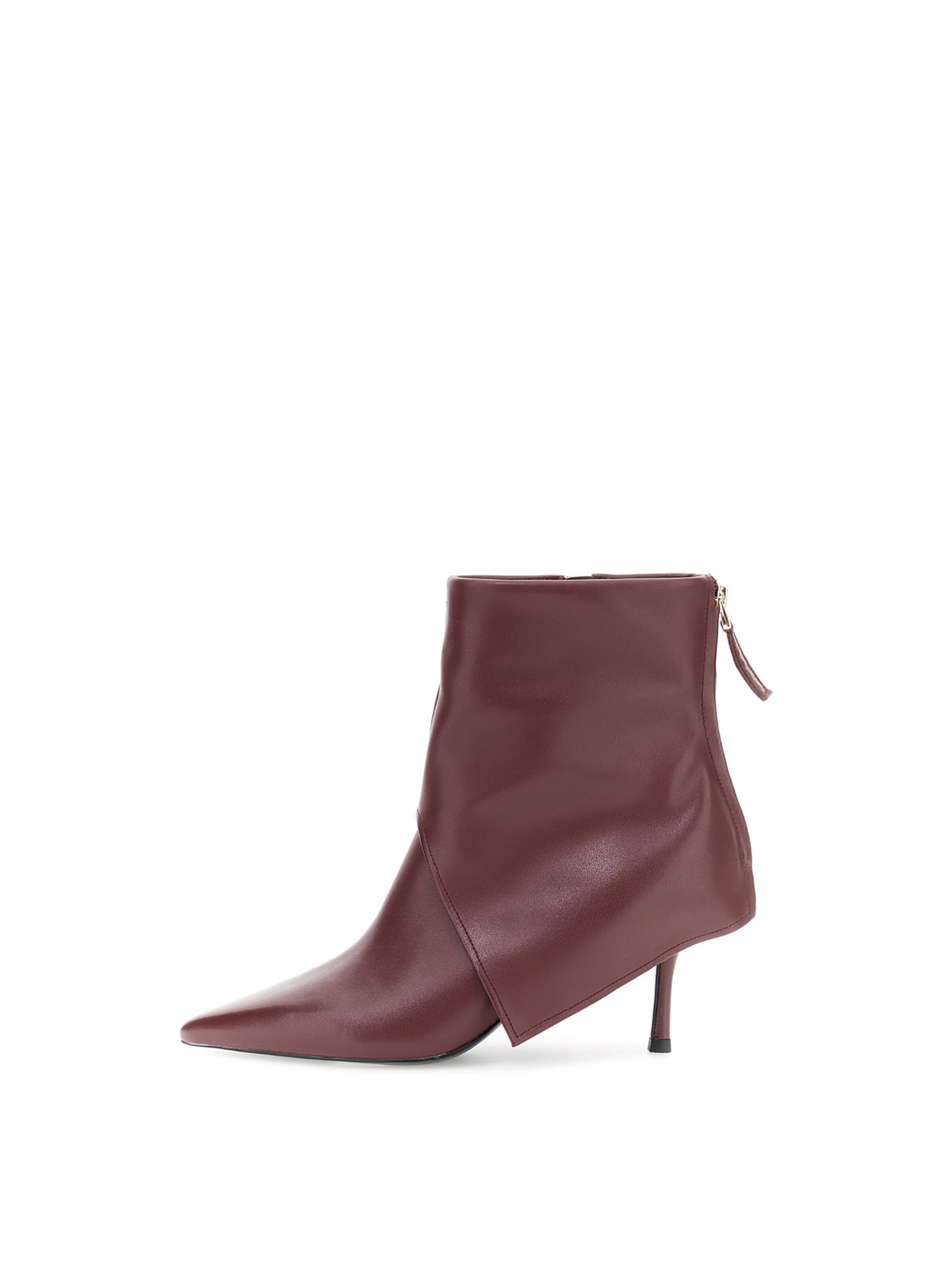 Bottines CAFè NOIR en rouge : devant