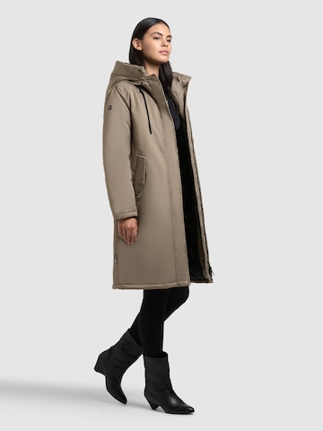 khujo Wintermantel 'Jilla' in Beige