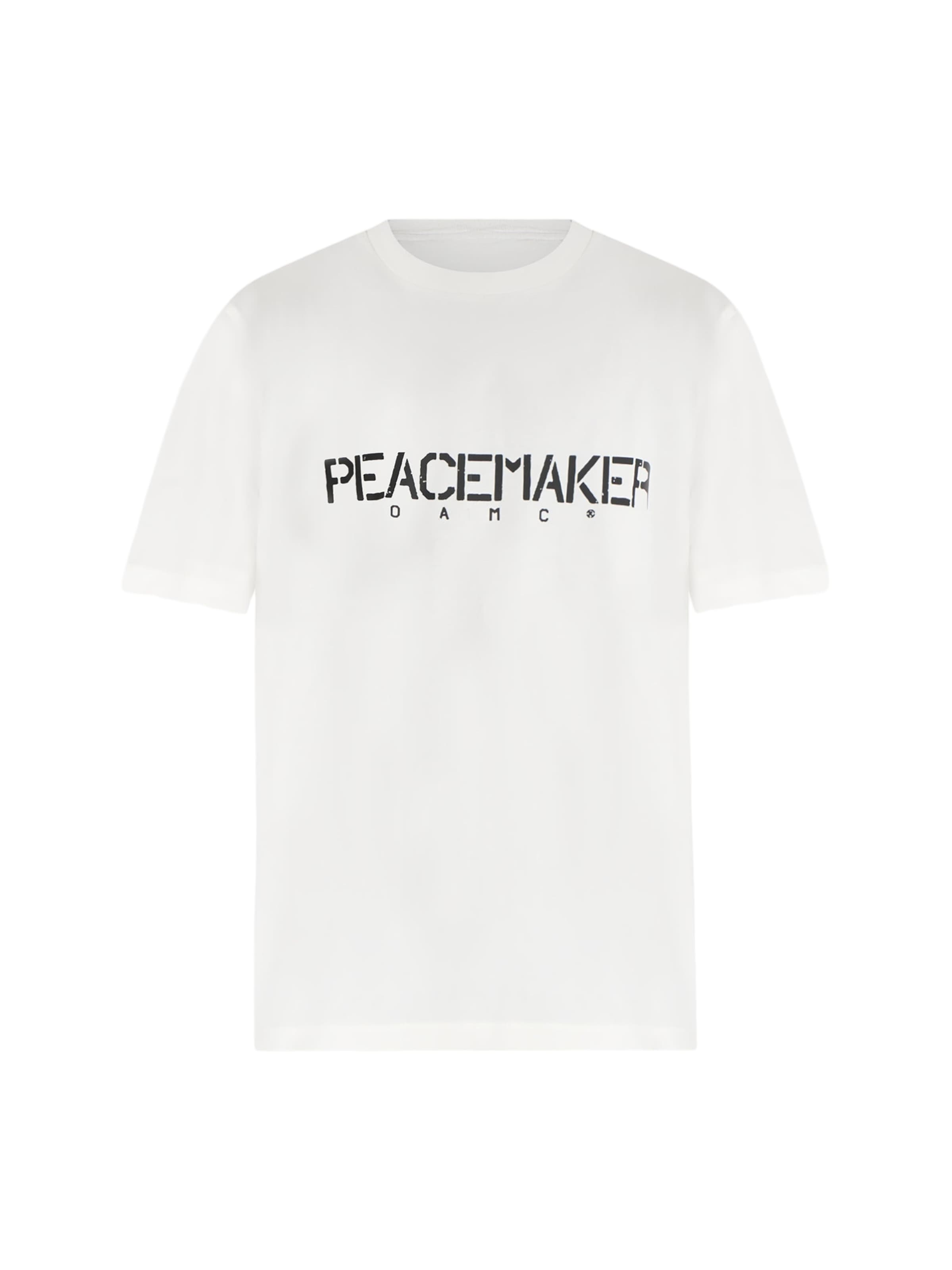 OAMC PEACEMAKER T-Shirt in Weiß: Vorderseite