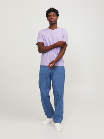 Coupe slim T-Shirt JACK & JONES en violet