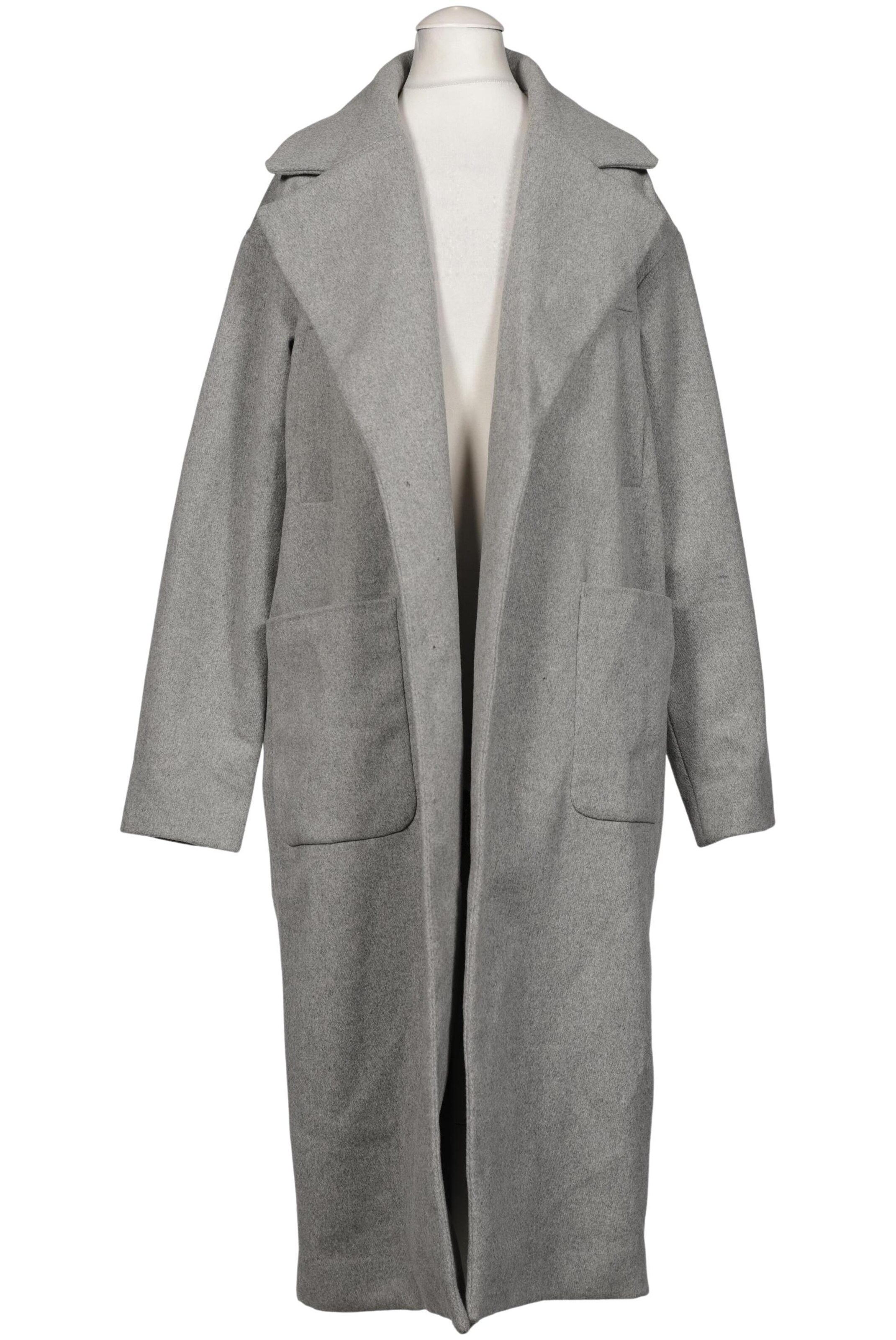 Monki Mantel XXS in Grau: Vorderseite