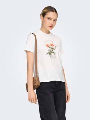 ONLY Shirt in White: front