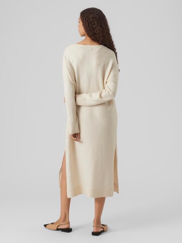 Robes en maille 'PHILINE' VERO MODA en beige