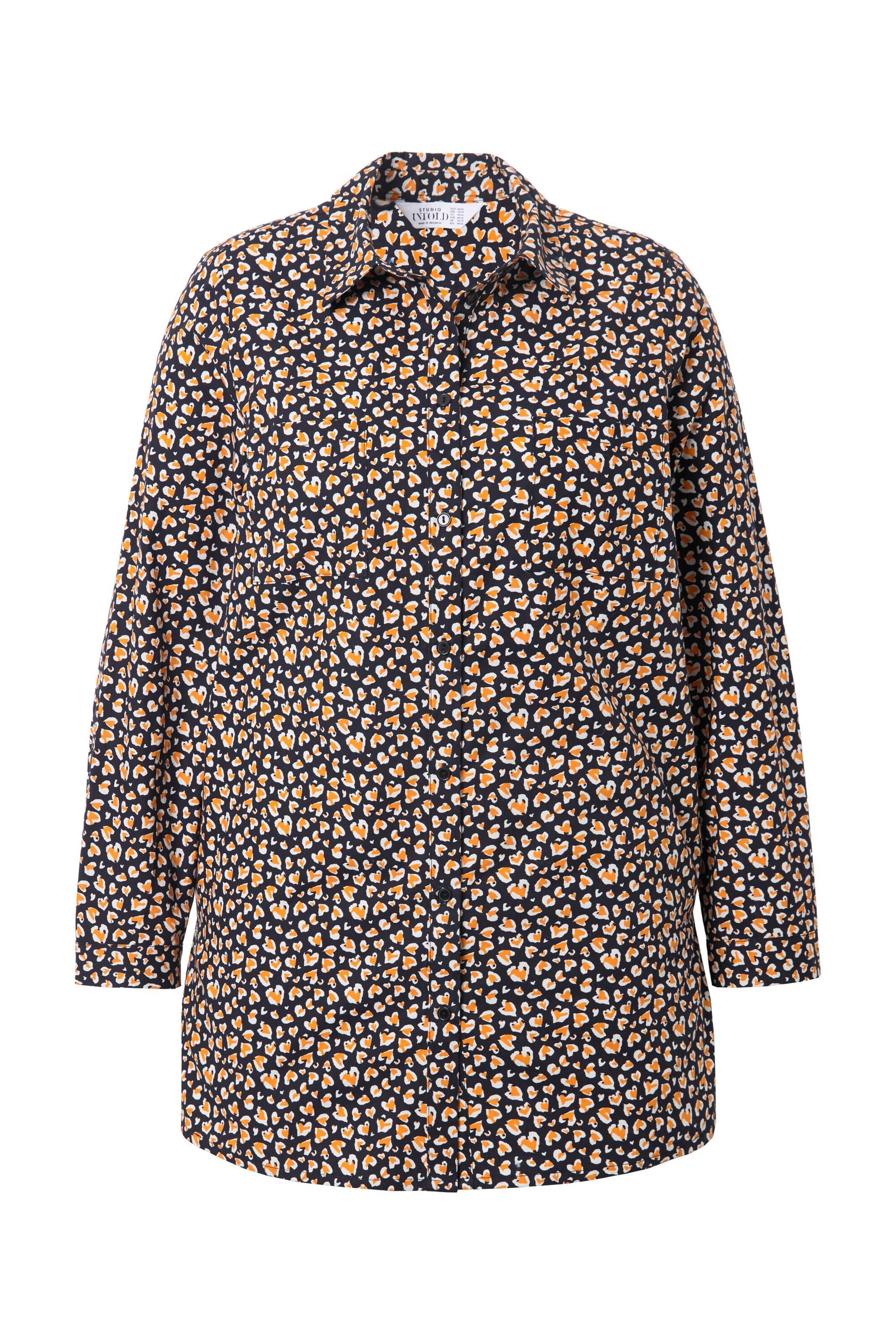 Studio Untold Bluse in Schwarz: Vorderseite