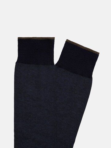 Chaussettes montantes Boggi Milano en bleu